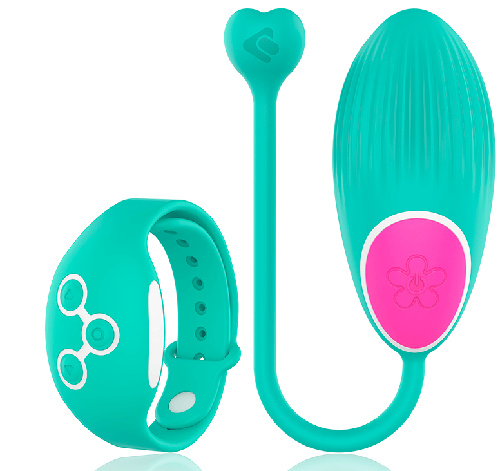 Vibrační vajíčko s dálkovým ovládáním WEARWATCH EGG WIRELESS TECHNOLOGY WATCHME AQUAMARINE (1)